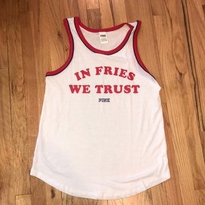 ❌SOLD❌ PINK VS tank top